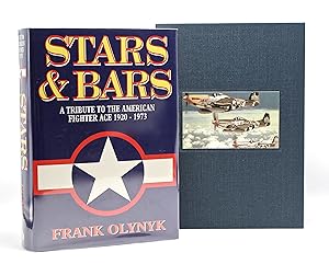 Bild des Verkufers fr Stars and Bars: A Tribute to the American Fighter Ace 1920-1973, by Frank Olynyk, Deluxe Limited Edition, Signed by Olynyk and 13 Fighter Aces zum Verkauf von The Great Republic