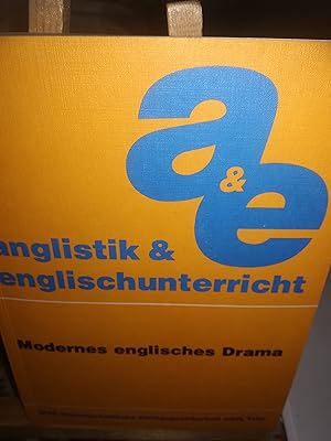 Seller image for Anglistik & Englischunterricht, Modernes englisches Drama for sale by Verlag Robert Richter