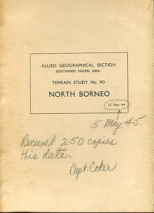 Allied Geographical Section, South-West Pacific Area: Terrain Study No. 90: Borneo, 15 Nov. 44 (R...
