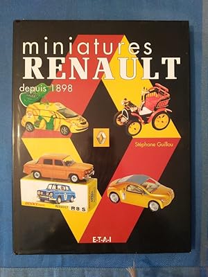 Bild des Verkufers fr Miniatures Renault - depuis 1898. zum Verkauf von Antiquariat BehnkeBuch