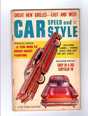 Car Speed and Style, July 1959, Vol 4, No. 1 The practical Custom and Rod Magazine