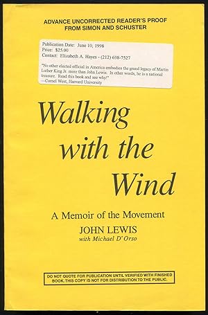 Bild des Verkufers fr Walking with the Wind: A Memoir of the Movement zum Verkauf von Between the Covers-Rare Books, Inc. ABAA