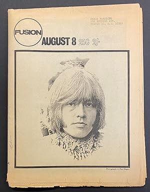 Seller image for Fusion: #14, August 8, 1969: Brian Jones for sale by Bolerium Books Inc.
