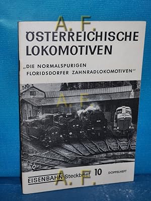 Bild des Verkufers fr sterreichische Lokomotiven, Eisenbahn-Steckbrief 10 - Doppelheft : Die normalspurigen Floridsdorfer Zahnradlokomotiven zum Verkauf von Antiquarische Fundgrube e.U.