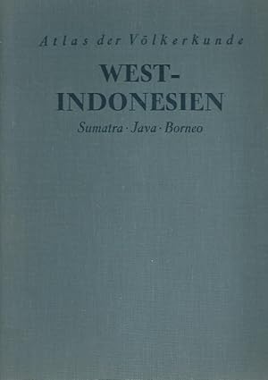 Bild des Verkufers fr Atlas der Vlkerkunde. West - Indonesien. Sumatra / Java / Borneo. Band III. zum Verkauf von Lewitz Antiquariat