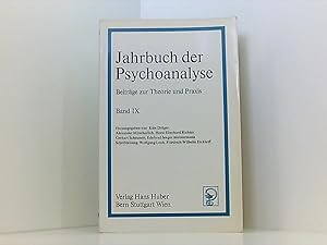 Seller image for Jahrbuch der Psychoanalyse. Beitrge zur Theorie und Praxis. Band IX 1976 for sale by Book Broker