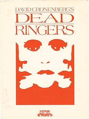 Bild des Verkufers fr Dead Ringers (Original press kit for the video release of the 1988 film) zum Verkauf von Royal Books, Inc., ABAA