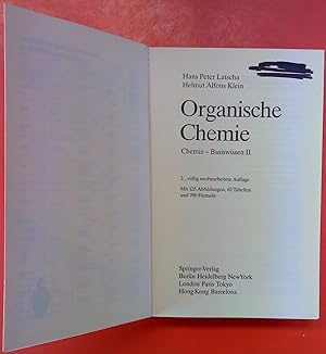 Bild des Verkufers fr Organische Chemie Chimie-Basiswissen 2, 2.Auflage, zum Verkauf von biblion2
