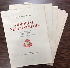 Image du vendeur pour Armorial neuchtelois. mis en vente par Librairie Le Trait d'Union sarl.