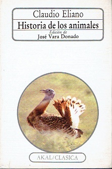 Seller image for Historia de los animales for sale by LIBRERA LAS HOJAS