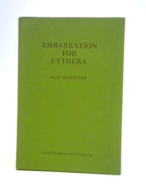 Imagen del vendedor de Embarkation for Cythera: a Cycle of Poems a la venta por World of Rare Books