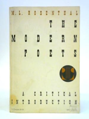 Bild des Verkufers fr The Modern Poets: A Critical Introduction zum Verkauf von World of Rare Books