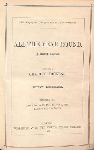 Seller image for All The Year Round: A Weekly Journal, Volume XL, January 22, 1887 to July 9, 1887, Including No. 947 to No. 971 for sale by WeBuyBooks