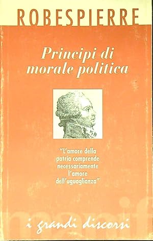 Bild des Verkufers fr Principi di morale politica zum Verkauf von Librodifaccia