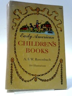 Imagen del vendedor de Early American Children's Books a la venta por World of Rare Books