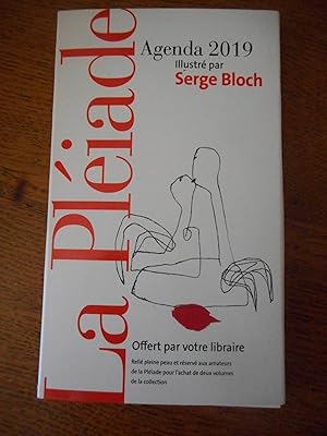 Image du vendeur pour La Pleiade - Agenda 2019 - Illustre par Serge Bloch mis en vente par Frederic Delbos