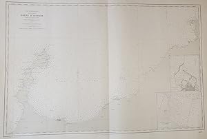 MER MEDITERRANEE SARDAIGNE GOLFE D'ASINARA D'APRES LES LEVES ITALIENS DE 1879 SERVICE HYDROGRAPHI...