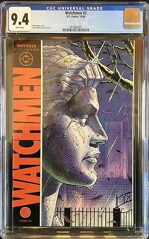 Seller image for WATCHMEN No. 2 (Oct. 1986) CGC Graded 9.4 (NM) for sale by OUTSIDER ENTERPRISES
