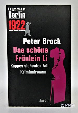 Es geschah in Berlin 1922 Das schöne Fräulein Li: Kappes siebter Fall