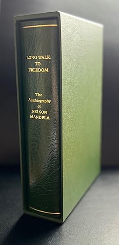 Bild des Verkufers fr Long Walk to Freedom : The Autobiography of Nelson Mandela : The Full Leather Deluxe Limited Edition Signed By The Nobel Laureate zum Verkauf von Ashton Rare Books  ABA : PBFA : ILAB
