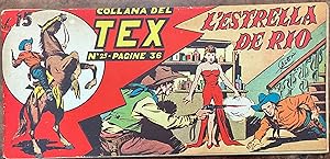 L'estrella de Rio. Collana del Tex, n.25 - 31 marzo 1949
