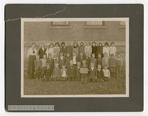 [Photograph]: Britt, Iowa (Hancock County) School, Second Grade Class, 1914