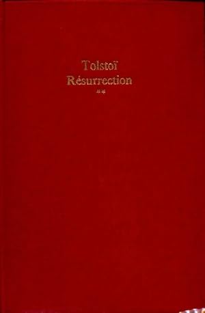 Seller image for R?surrection Tome II - Comte L?on L. Tolsto? for sale by Book Hmisphres