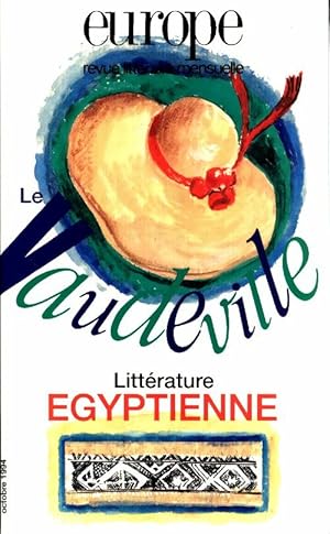 Europe Revue n?786 : Le Vaudeville - Collectif