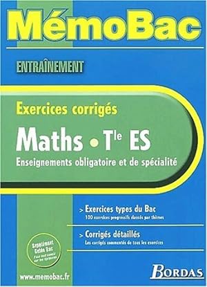 Maths Terminales ES - Gabriel Boissi?re