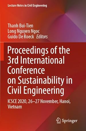 Immagine del venditore per Proceedings of the 3rd International Conference on Sustainability in Civil Engineering venduto da Rheinberg-Buch Andreas Meier eK