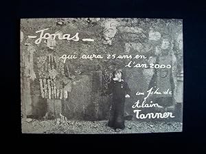 Bild des Verkufers fr Jonas qui aura 25 ans en l'an 2000 - Un film d'Alain Tanner - zum Verkauf von Le Livre  Venir