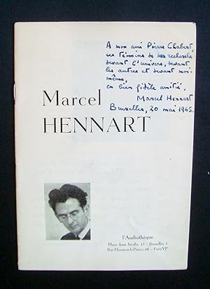 Imagen del vendedor de Marcel Hennart - a la venta por Le Livre  Venir