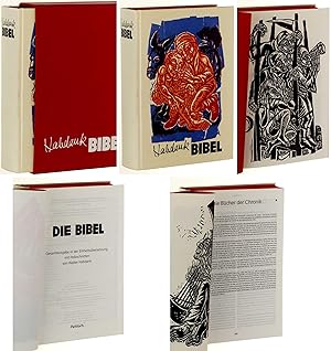 Seller image for Die Bibel. Gesamtausgabe in der Einheitsübersetzung mit Holzschnitten von Walter Habdank. for sale by Antiquariat Lehmann-Dronke