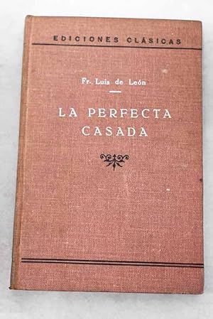 Imagen del vendedor de La perfecta casada a la venta por Alcan Libros