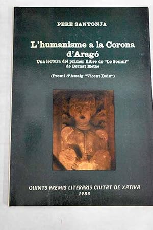 Imagen del vendedor de L'humanisme a la corona d'Arag a la venta por Alcan Libros