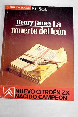 Imagen del vendedor de La muerte del len a la venta por Alcan Libros