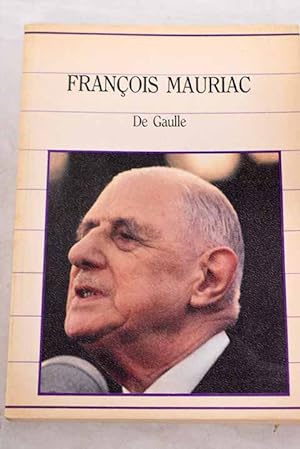 Imagen del vendedor de De Gaulle a la venta por Alcan Libros