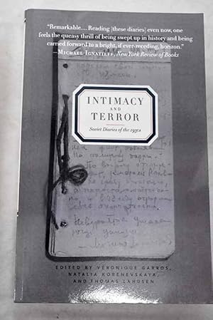 Imagen del vendedor de Intimacy and terror a la venta por Alcan Libros