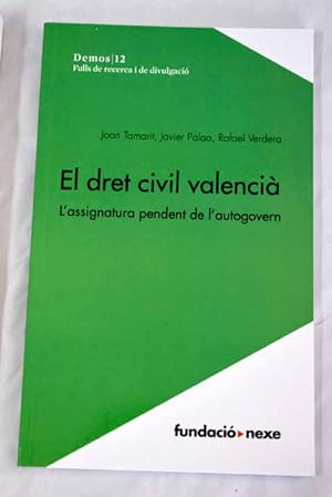Image du vendeur pour El dret civil valencia mis en vente par Alcan Libros