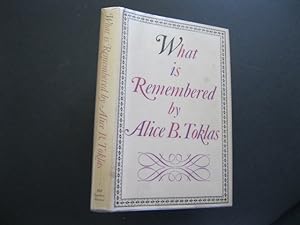 Seller image for WHAT IS REMEMBERED for sale by The Book Scot