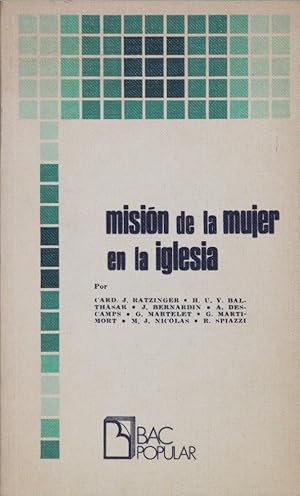 Seller image for Misin de la mujer en la Iglesia for sale by Librera Alonso Quijano