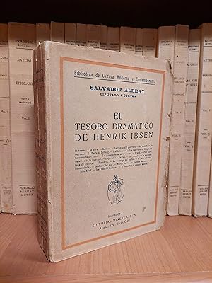 Imagen del vendedor de El tesoro dramatico de Henrik Ibsen. a la venta por Martina llibreter