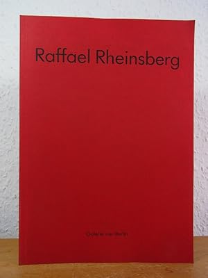 Bild des Verkufers fr Raffael Rheinsberg. Ausstellung Galerie vier, Berlin, 26. Oktober bis 14. Dezember 1991 zum Verkauf von Antiquariat Weber