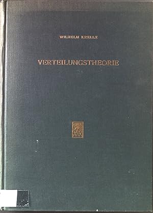 Bild des Verkufers fr Verteilungstheorie. zum Verkauf von books4less (Versandantiquariat Petra Gros GmbH & Co. KG)