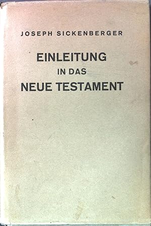 Seller image for Kurzgefasste Einleitung in das neue Testament. for sale by books4less (Versandantiquariat Petra Gros GmbH & Co. KG)