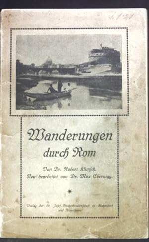 Bild des Verkufers fr Wanderungen durch Rom. zum Verkauf von books4less (Versandantiquariat Petra Gros GmbH & Co. KG)