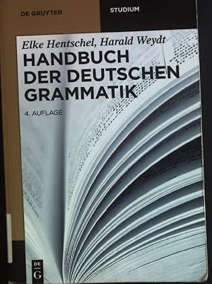 Bild des Verkufers fr Handbuch der deutschen Grammatik. De-Gruyter-Studium zum Verkauf von books4less (Versandantiquariat Petra Gros GmbH & Co. KG)