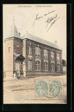 Seller image for Carte postale Caix, L`Ecole des Filles for sale by Bartko-Reher