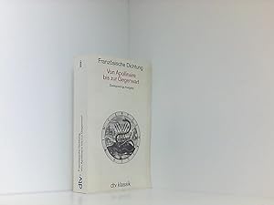 Imagen del vendedor de Franzsische Dichtung. Von Apollinaire bis zur Gegenwart a la venta por Book Broker