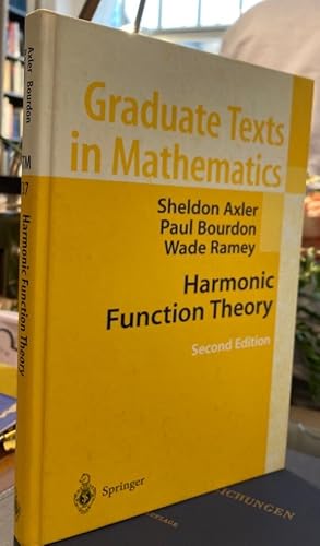 Seller image for Harmonic function theory. Graduate texts in mathematics 137. for sale by Antiquariat Thomas Nonnenmacher